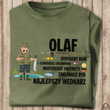 Wędkarska koszulka bawełniana T-shirt nadruk IMIĘ - NAJLEPSZY WĘDKARZ