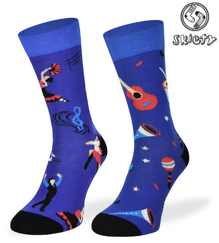 Kolorowe skarpetki – Salsa, Taniec