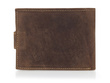 Elegancki portfel skórzany męski z ochroną RFID - SZCZUPAK