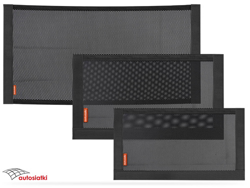 Zestaw siatek na rzep do bagażnika