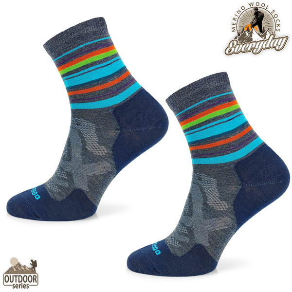 Zestaw skarpet trekkingowych TRE18 Everyday Merino - granatowe / 2 PAK