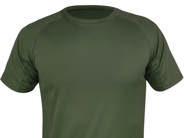 Koszulka termoaktywna khaki - gładka 3XL