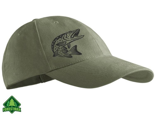 Szczupak czapka z daszkiem khaki 14