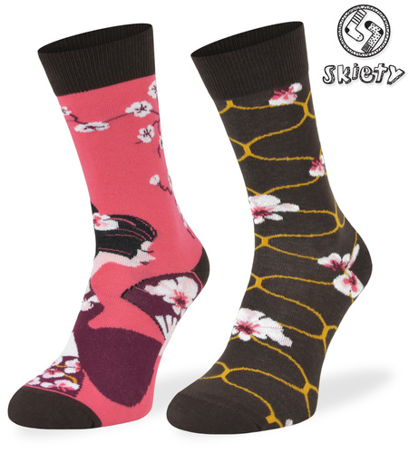 Kolorowe skarpetki – Gejsza, Japonia