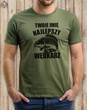 Wędkarska koszulka bawełniana T-shirt nadruk IMIĘ - NAJLEPSZY WĘDKARZ
