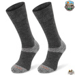 Grube zimowe skarpety trekkingowe TRE9 - ciemnoszare