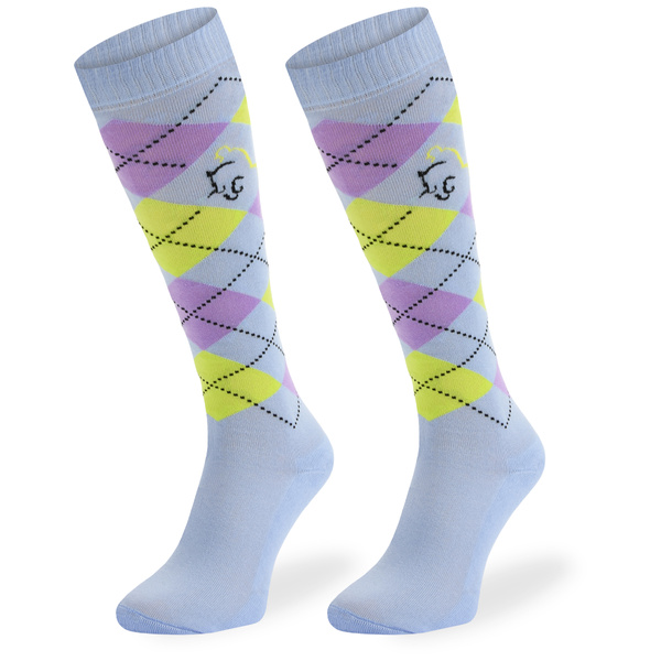 Podkolanówki jeździeckie SPDJ – w romby