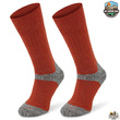 Grube zimowe skarpety trekkingowe TRE9 - rude