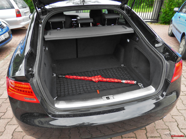 Siatka do bagażnika Audi A5 I Sportback liftback