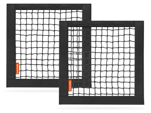 Zestaw 2 sztuk siatka kieszeń na rzep 25x25 cm