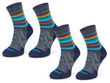 Zestaw skarpet trekkingowych TRE18 Everyday Merino - granatowe / 2 PAK