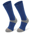 Grube zimowe skarpety trekkingowe TRE9 - niebieskie
