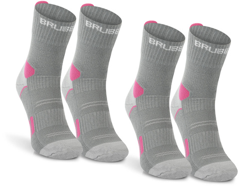 Zestaw 2 par damskich skarpetek sportowych BRUBECK