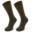 Grube zimowe skarpety trekkingowe TRE9 - khaki