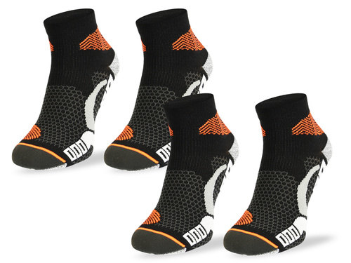 Skarpety do biegania COMODO RUN1 – jony srebra