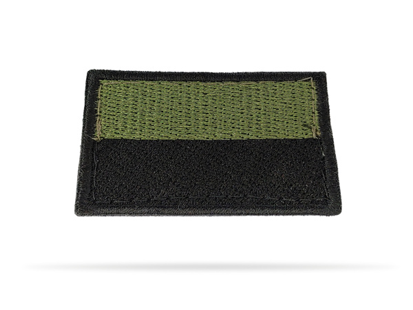 Haftowana naszywka FLAGA POLSKI gaszona 5,5 x 3,8cm + rzep