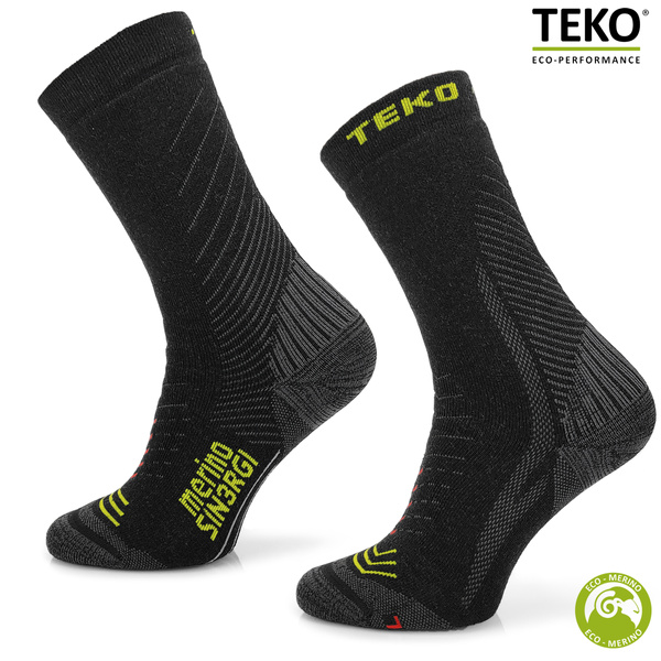 Skarpety trekkingowe TEKO ekoHIKE EXODUS - 3.0 MEDIUM - czarne