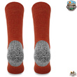 Grube zimowe skarpety trekkingowe TRE9 - rude