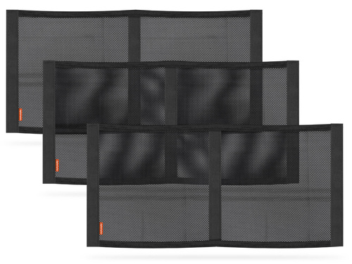 Zestaw 3 sztuk siatek płotek nano na rzep dzielony 50-70x30 cm