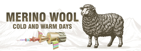 Skarpety trekkingowe TRE18 Everyday Merino - fioletowy zachód słońca