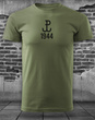 Koszulka patriotyczna T-shirt khaki - POLSKA WALCZĄCA 1944