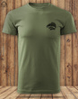 Wędkarska koszulka bawełniana T-shirt z nadrukiem KARPIA