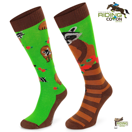 Podkolanówki jeździeckie - Szop Pracz