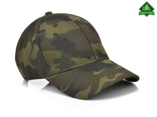 Wędkarska czapka z daszkiem - kamuflaż