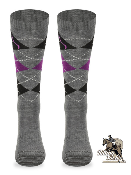 Podkolanówki jeździeckie SPJW – 40% wełny merino