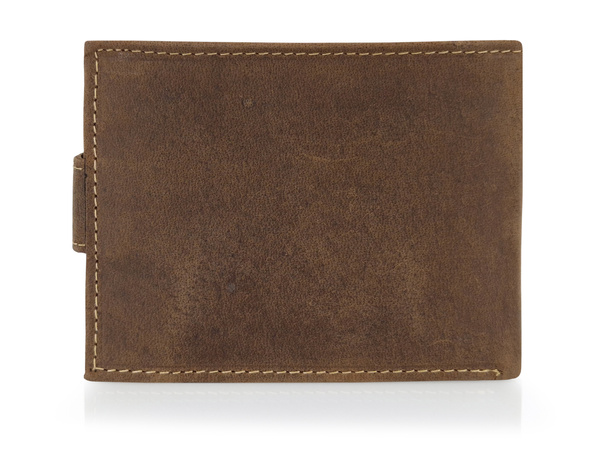 Elegancki portfel skórzany męski z ochroną RFID - AUTOKAR