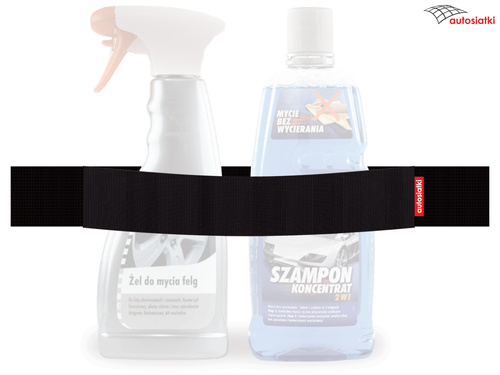 Autorzep – uchwyt na rzep do bagażnika, 40 cm, czarny