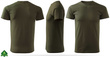 Zestaw bawełnianych koszulek gładkich MILITARY - 3 PAK
