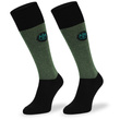 Eleganckie podkolanówki jeździeckie SJL - zielone