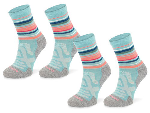 Zestaw skarpet trekkingowych TRE18 Everyday Merino - miętowe / 2 PAK