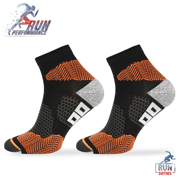 Skarpety do biegania COMODO RUN1 – jony srebra