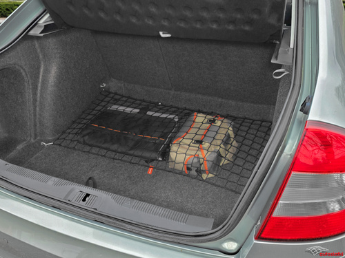 Siatka do bagażnika Skoda Octavia II liftback przednia