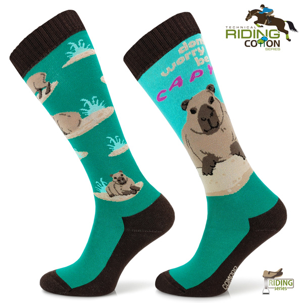 Podkolanówki jeździeckie - Kapibara