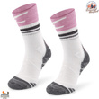 Skarpety trekkingowe TRE28 ClimaComfort TRAIL PRO - fioletowo/białe
