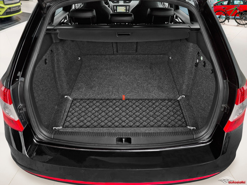 Siatka do bagażnika Skoda Octavia II kombi tylna