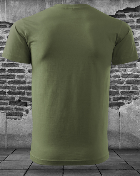 Koszulka patriotyczna T-shirt khaki - POLSKA WALCZĄCA 