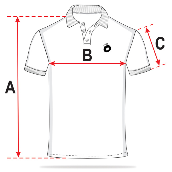 Termoaktywna męska koszulka polo z własnym nadruku - kolor granatowy
