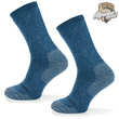 Zimowe skarpety trekkingowe Comodo STWA  50% merino i 20% wełny z alpaki - niebieskie