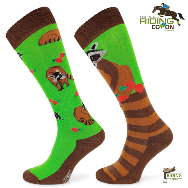 Podkolanówki jeździeckie - Szop Pracz