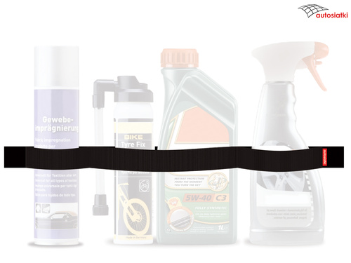 Autorzep – uchwyt na rzep do bagażnika, 80 cm, czarny