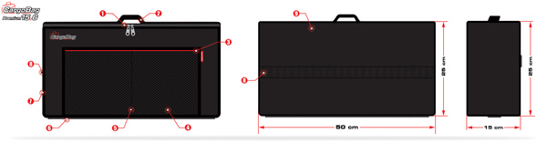 Organizer torba do bagażnika – CargoBag 15.6