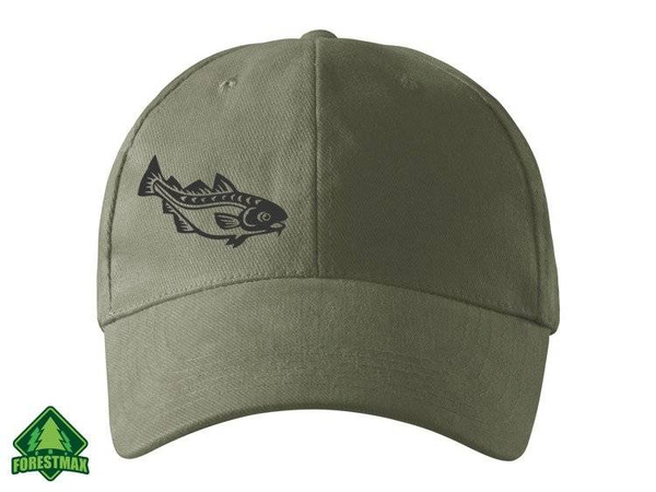 Dorsz czapka z daszkiem khaki 13