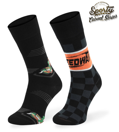 Kolorowe skarpetki – Żużel