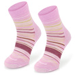 Skarpety trekkingowe TRE21 light weight quarter - różowe