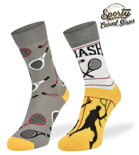 Kolorowe skarpetki – Squash, Sport