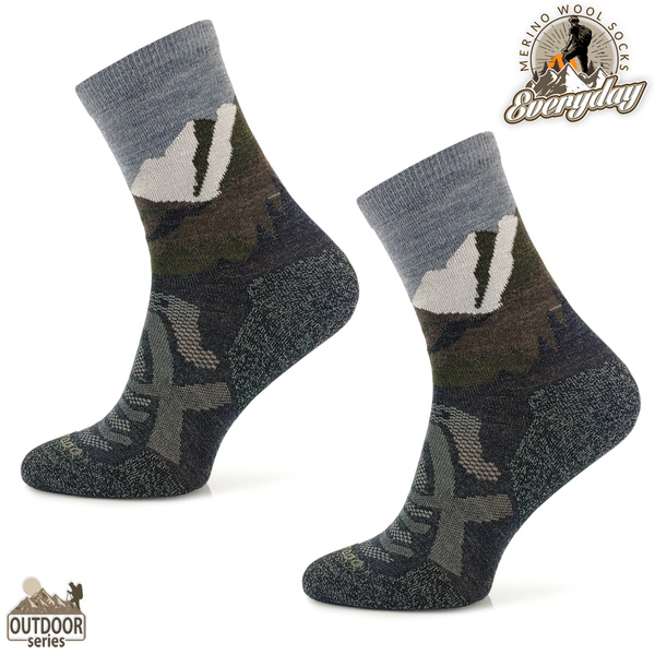 Zestaw skarpet trekkingowych w pudełku - TRE18